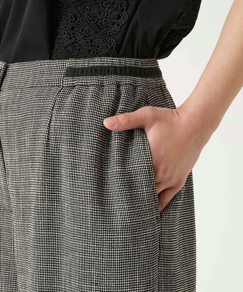 HIROKO BIS GRANDE / ヒロコビス グランデ その他パンツ | 【大きいサイズ】ツイーディーメッシュワイドパンツ | 詳細9