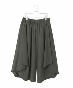 HIROKO BIS GRANDE / ヒロコビス グランデ その他パンツ | 【大きいサイズ】サークルヘムドレープフレアパンツ