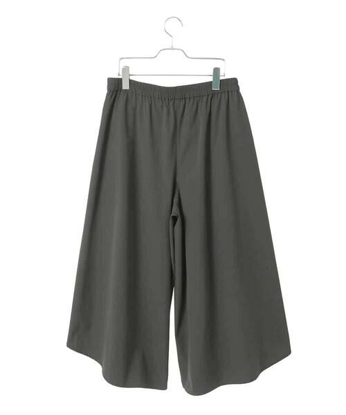 HIROKO BIS GRANDE / ヒロコビス グランデ その他パンツ | 【大きいサイズ】サークルヘムドレープフレアパンツ | 詳細1