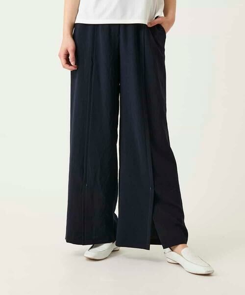 HIROKO BIS GRANDE / ヒロコビス グランデ その他パンツ | 【大きいサイズ】センタータックスリットデザインパンツ | 詳細1