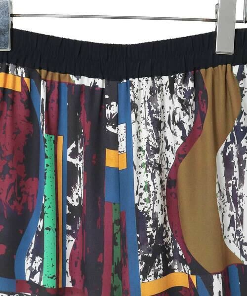 HIROKO BIS GRANDE / ヒロコビス グランデ その他パンツ | 【大きいサイズ】アートパネルデザインワイドパンツ | 詳細2