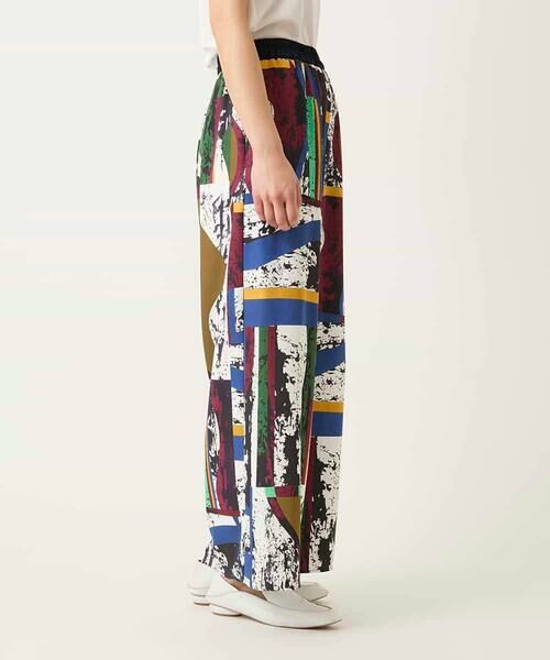 HIROKO BIS GRANDE / ヒロコビス グランデ その他パンツ | 【大きいサイズ】アートパネルデザインワイドパンツ | 詳細7