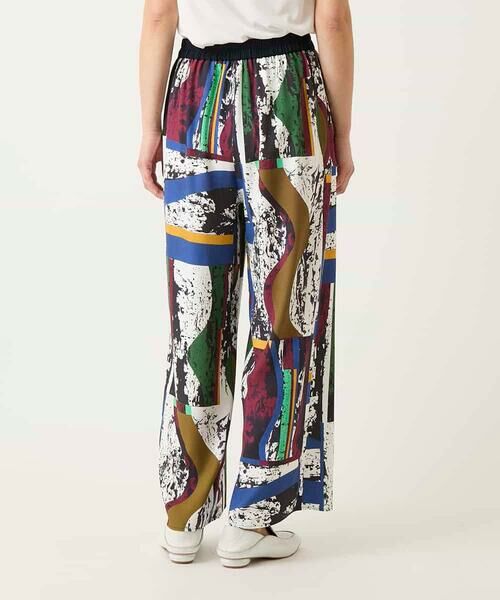 HIROKO BIS GRANDE / ヒロコビス グランデ その他パンツ | 【大きいサイズ】アートパネルデザインワイドパンツ | 詳細8