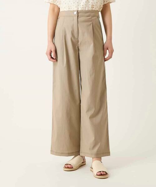 HIROKO BIS GRANDE / ヒロコビス グランデ その他パンツ | 【大きいサイズ】リネンライクイージーワイドパンツ | 詳細10