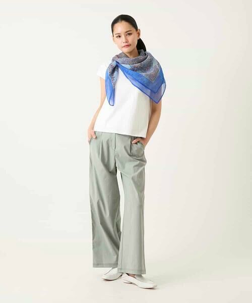 HIROKO BIS GRANDE / ヒロコビス グランデ その他パンツ | 【大きいサイズ】リネンライクイージーワイドパンツ | 詳細19