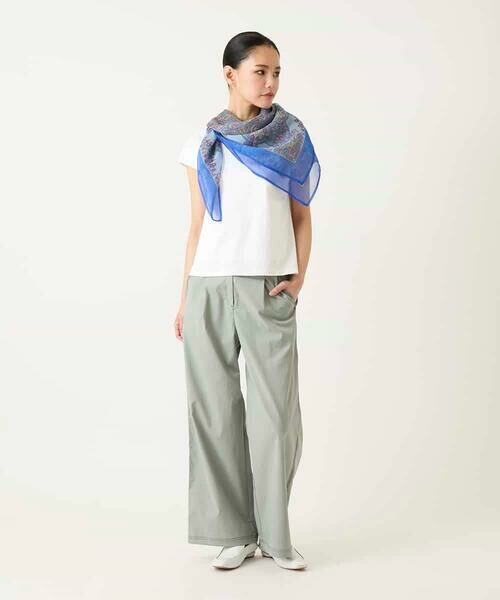 HIROKO BIS GRANDE / ヒロコビス グランデ その他パンツ | 【大きいサイズ】リネンライクイージーワイドパンツ | 詳細20