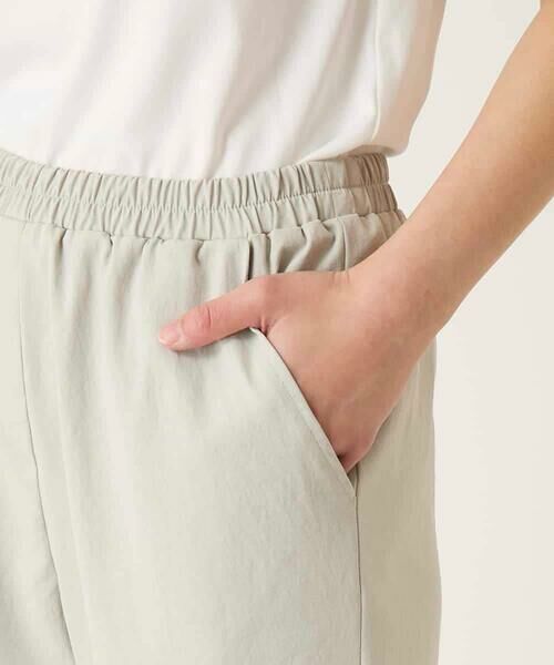 HIROKO BIS GRANDE / ヒロコビス グランデ ショート・ハーフ・半端丈パンツ | 【大きいサイズ】ボディシェルテーパードイージーパンツ | 詳細11