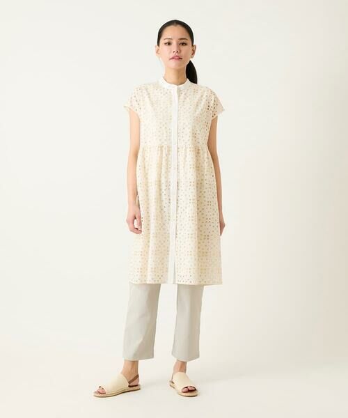 HIROKO BIS GRANDE / ヒロコビス グランデ ショート・ハーフ・半端丈パンツ | 【大きいサイズ】ボディシェルテーパードイージーパンツ /洗える | 詳細21