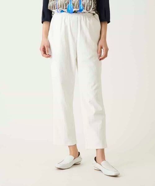 HIROKO BIS GRANDE / ヒロコビス グランデ ショート・ハーフ・半端丈パンツ | 【大きいサイズ】ボディシェルテーパードイージーパンツ | 詳細7
