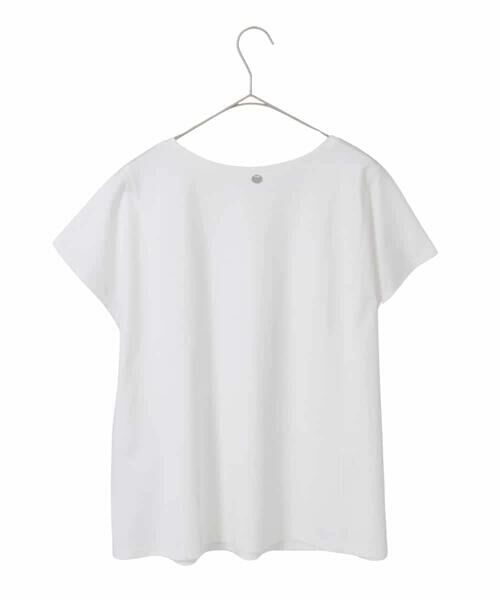 HIROKO BIS GRANDE / ヒロコビス グランデ カットソー | 【大きいサイズ】フレンチスリーブコットンカットソー | 詳細1