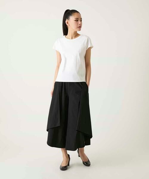 HIROKO BIS GRANDE / ヒロコビス グランデ カットソー | 【大きいサイズ】フレンチスリーブコットンカットソー | 詳細11