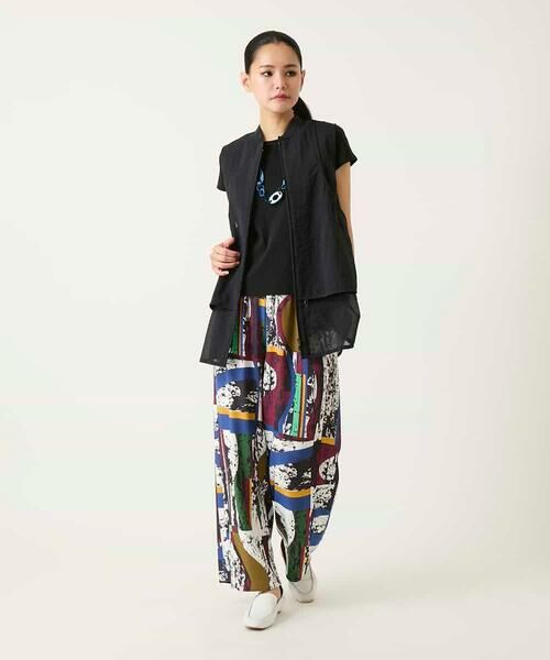 HIROKO BIS GRANDE / ヒロコビス グランデ カットソー | 【大きいサイズ】フレンチスリーブコットンカットソー | 詳細15