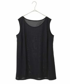 HIROKO BIS GRANDE / ヒロコビス グランデ タンクトップ | 【大きいサイズ】ベーシックインナーチュニックタンクトップ