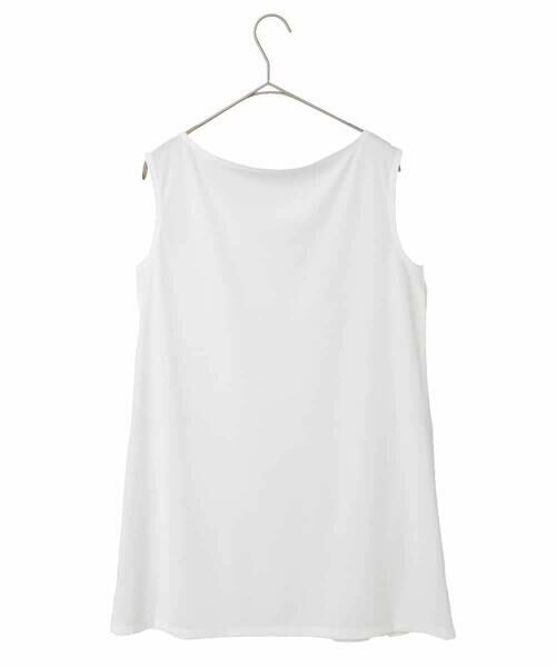 HIROKO BIS GRANDE / ヒロコビス グランデ タンクトップ | 【大きいサイズ】ベーシックインナーチュニックタンクトップ | 詳細1
