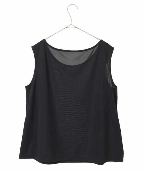 HIROKO BIS GRANDE / ヒロコビス グランデ タンクトップ | 【大きいサイズ】ベーシックインナータンクトップ | 詳細1
