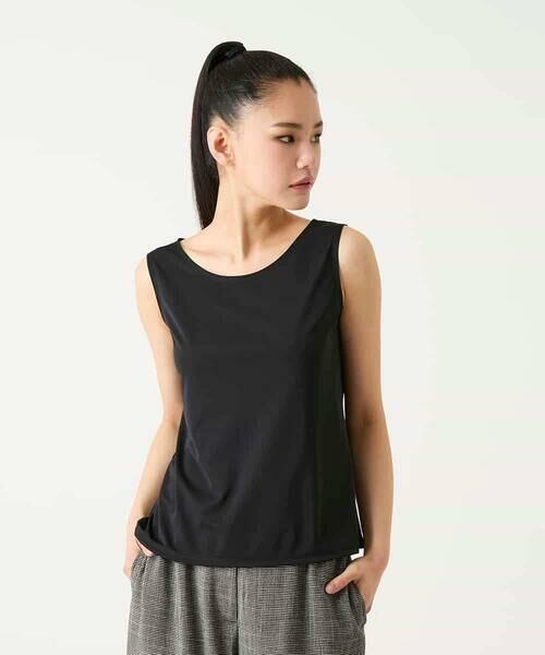 HIROKO BIS GRANDE / ヒロコビス グランデ タンクトップ | 【大きいサイズ】ベーシックインナータンクトップ | 詳細12