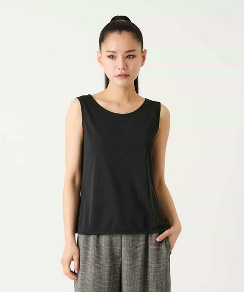 HIROKO BIS GRANDE / ヒロコビス グランデ タンクトップ | 【大きいサイズ】ベーシックインナータンクトップ | 詳細7