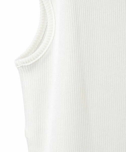 HIROKO BIS GRANDE / ヒロコビス グランデ カットソー | 【大きいサイズ】キャップスリーブデザインカットソー | 詳細5