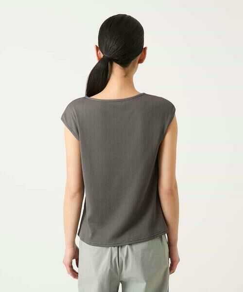 HIROKO BIS GRANDE / ヒロコビス グランデ カットソー | 【大きいサイズ】キャップスリーブデザインカットソー | 詳細8