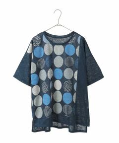 HIROKO BIS GRANDE / ヒロコビス グランデ カットソー | カラフルパターンドットTシャツ