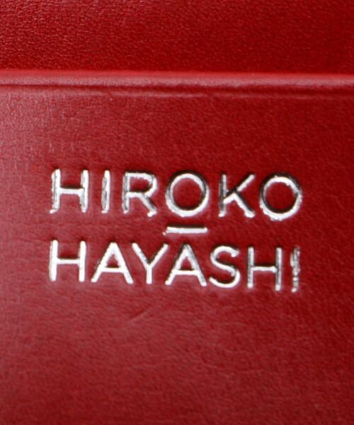 HIROKO HAYASHI / ヒロコハヤシ 財布・コインケース・マネークリップ | LEO(レオ)長財布 黒×赤 | 詳細9