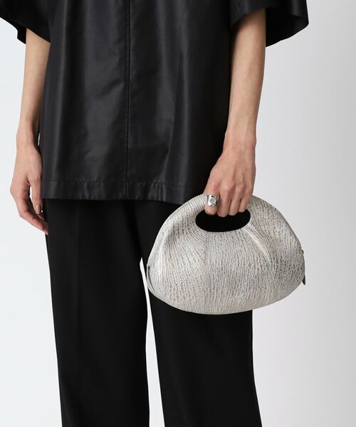 HIROKO HAYASHI / ヒロコハヤシ ハンドバッグ | DAMASCO（ダマスコ）クロワッサンバッグM | 詳細16