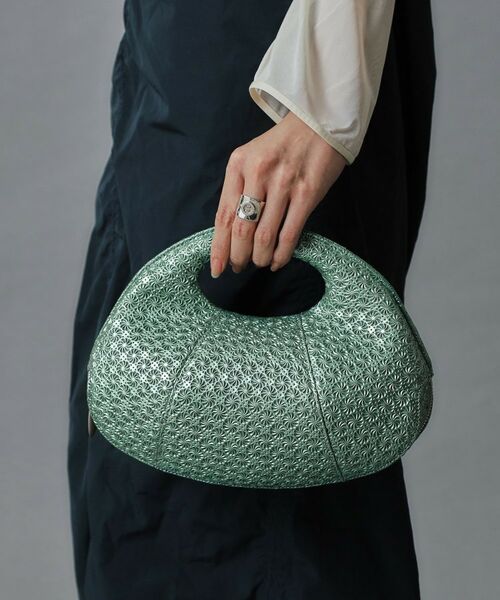 HIROKO HAYASHI / ヒロコハヤシ ハンドバッグ | GIRASOLE PIPERITA（ジラソーレ ピペリータ）クロワッサンバッグ | 詳細11