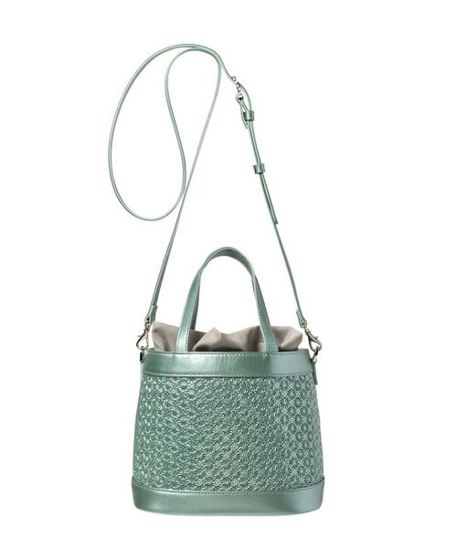 HIROKO HAYASHI/ヒロコハヤシ GIRASOLE PIPERITA(ジラソーレ ピペリータ)2wayショルダーバッグ ミントグリーン(021) 00(FREE) HIROKO HAYASHI/ヒロコハヤシ GIRASOLE PIPERITA(ジラソーレ ピペリータ)2wayショルダーバッグ ミントグリーン(021) 00(FREE)