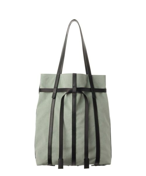 HIROKO HAYASHI / ヒロコハヤシ トートバッグ | PANIER CAMOSCIO(パニエ カモッショー)トートバッグ(ライトグリーン(520))