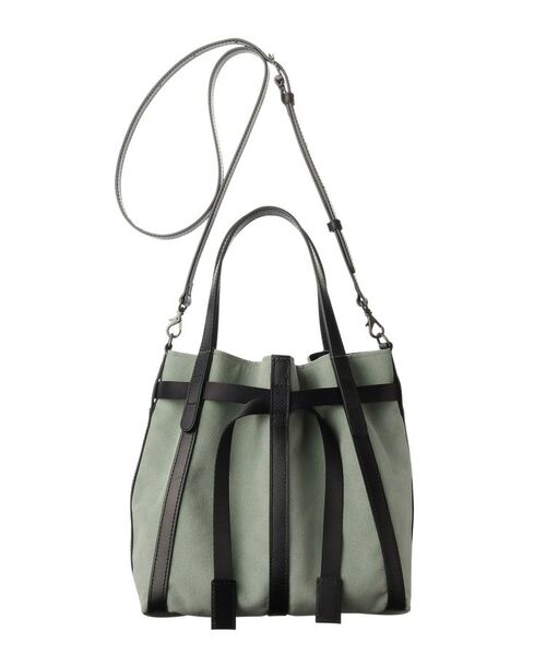 HIROKO HAYASHI / ヒロコハヤシ ショルダーバッグ | PANIER CAMOSCIO（パニエ カモッショー）2wayショルダーバッグ（ライトグリーン(520)）