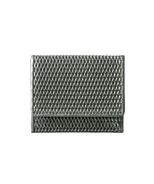 HIROKO HAYASHI / ヒロコハヤシ 財布・コインケース・マネークリップ | CATENA（カテーナ）薄型ミニ財布（ブラックシルバー(009)）