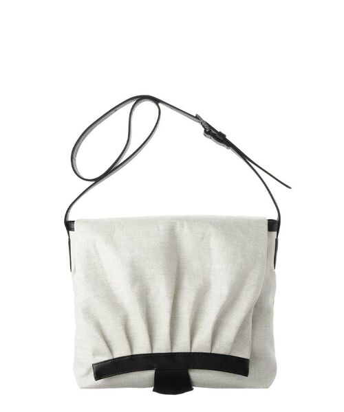 HIROKO HAYASHI / ヒロコハヤシ ショルダーバッグ | TRIS（トリス）ショルダーバッグM（オフホワイト(003)）