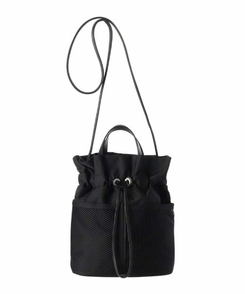 HIROKO HAYASHI / ヒロコハヤシ ショルダーバッグ | LUINI AGILE（ルイーニ アジレ）ショルダーバッグ（ブラック(019)）