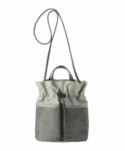 HIROKO HAYASHI / ヒロコハヤシ ショルダーバッグ | LUINI AGILE（ルイーニ アジレ）ショルダーバッグ（チャコールグレー(513)）