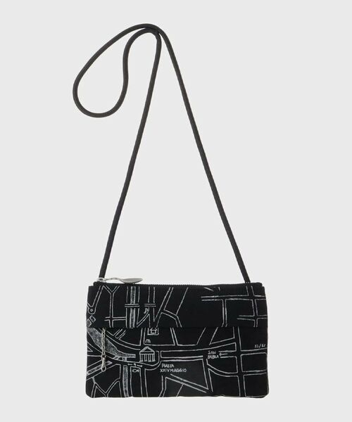HIROKO HAYASHI / ヒロコハヤシ ショルダーバッグ | COMODA（コモダ）サコッシュ（ブラック(119)）