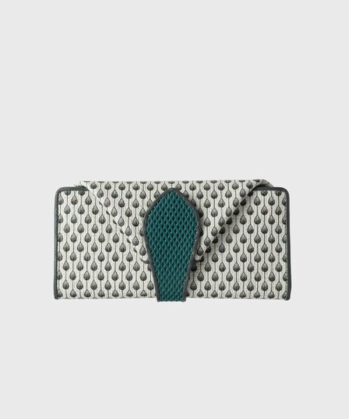 HIROKO HAYASHI / ヒロコハヤシ 財布・コインケース・マネークリップ | STILLA（スティラ）長財布ミニ（ブルーグリーン(197)）