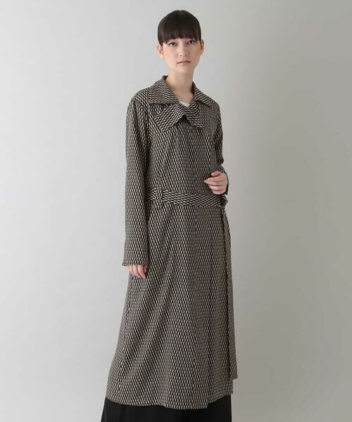 HIROKO KOSHINO / ヒロココシノ ドレス | 【日本製】ダブルスレストデザインドレス | 詳細10