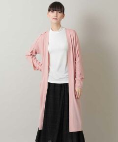 HIROKO KOSHINO / ヒロココシノ カーディガン・ボレロ | メタリックロングニットカーディガン