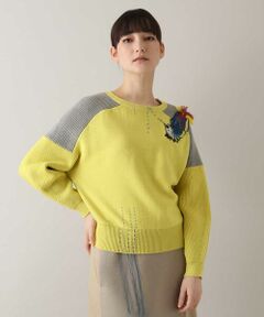 HIROKO KOSHINO / ヒロココシノ ニット・セーター | バードモチーフデザインニット