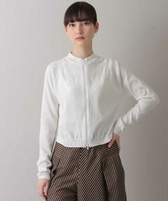 HIROKO KOSHINO / ヒロココシノ ニット・セーター | 【日本製】スパンロゴニットカーディガン