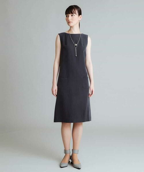 HIROKO KOSHINO / ヒロココシノ ドレス | 【日本製】レイヤードデザインドレス | 詳細13