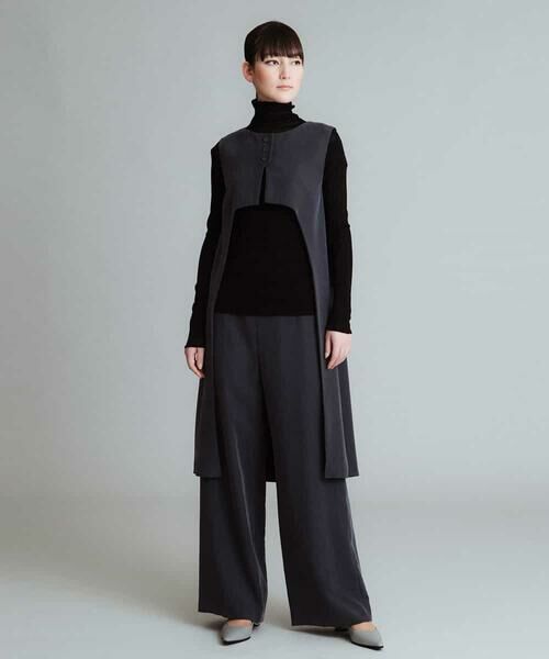 HIROKO KOSHINO / ヒロココシノ ドレス | 【日本製】レイヤードデザインドレス | 詳細14