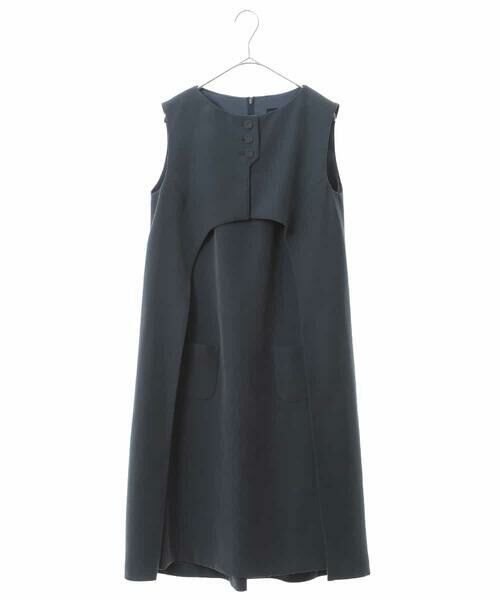 HIROKO KOSHINO / ヒロココシノ ドレス | 【日本製】レイヤードデザインドレス | 詳細2