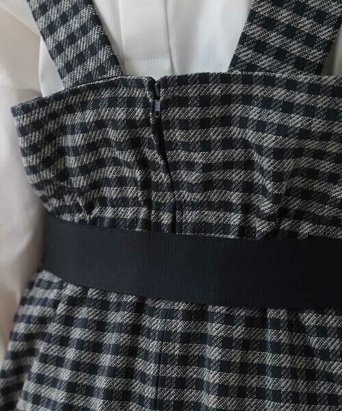 HIROKO KOSHINO / ヒロココシノ ドレス | 【日本製】先染めチェックドレス | 詳細6