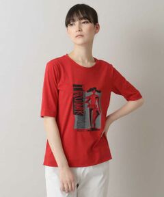HIROKO KOSHINO / ヒロココシノ カットソー | 【洗濯機で洗える/日本製】オリジナルプリントTシャツ