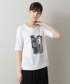 HIROKO KOSHINO / ヒロココシノ カットソー | 【洗濯機で洗える/日本製】オリジナルプリントTシャツ