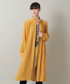 【日本製】ロングシャツワンピース