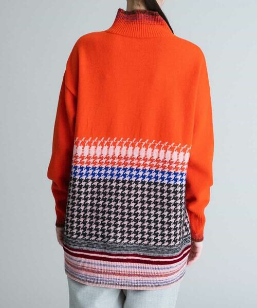 HIROKO KOSHINO / ヒロココシノ ニット・セーター | 【日本製】チェックジャカードニット | 詳細2