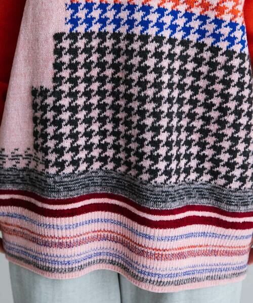 HIROKO KOSHINO / ヒロココシノ ニット・セーター | 【日本製】チェックジャカードニット | 詳細7