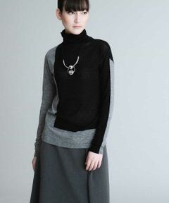 HIROKO KOSHINO / ヒロココシノ ニット・セーター | エアーウールインターシャニット